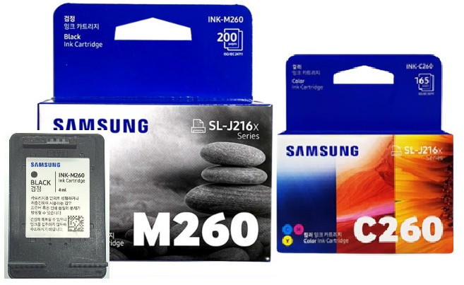 강추삼성정품셋트 검정＋칼라 SL-J2160W J2165W 오늘출발, 1개, 기본1