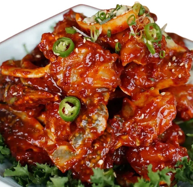 보람이네 국내산 신선한 연평도 꽃게 양념게장, 1개, 1kg