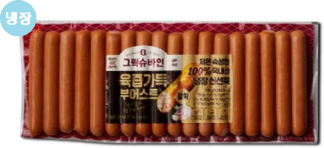 그릭슈바인 육즙가득 부어스트 갈릭 소시지 720g, 1개