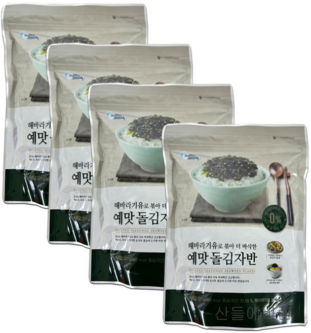 코스트코 예맛 돌김자반 무설탕 김자반 후리카케, 4개, 100g