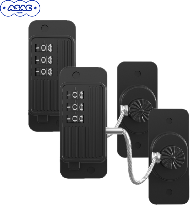 2p 냉장고 서랍장 사물함 자물쇠 시건장치 무타공 잠금장치