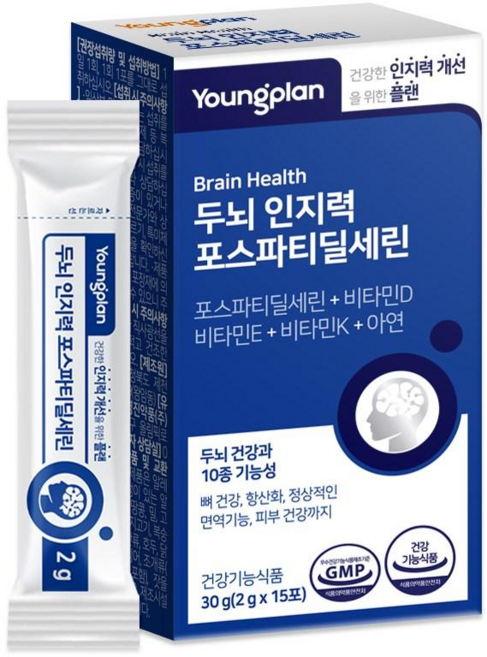 영진약품 두뇌 인지력 포스파티딜세린 분말 식약청인증, 30g, 1박스