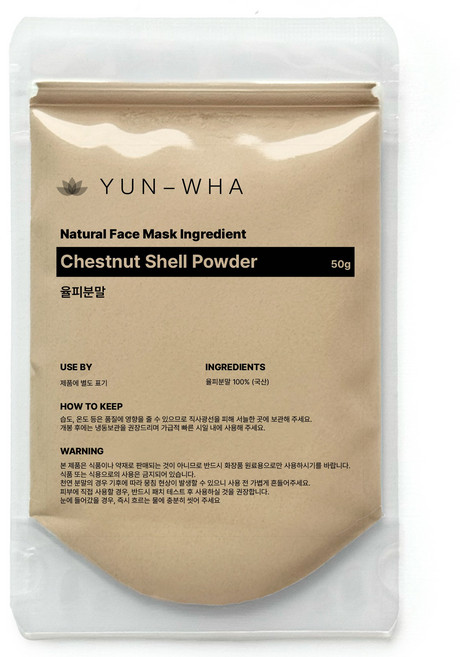 연화 율피가루팩 천연팩 맛사지팩, 1개입, 1개