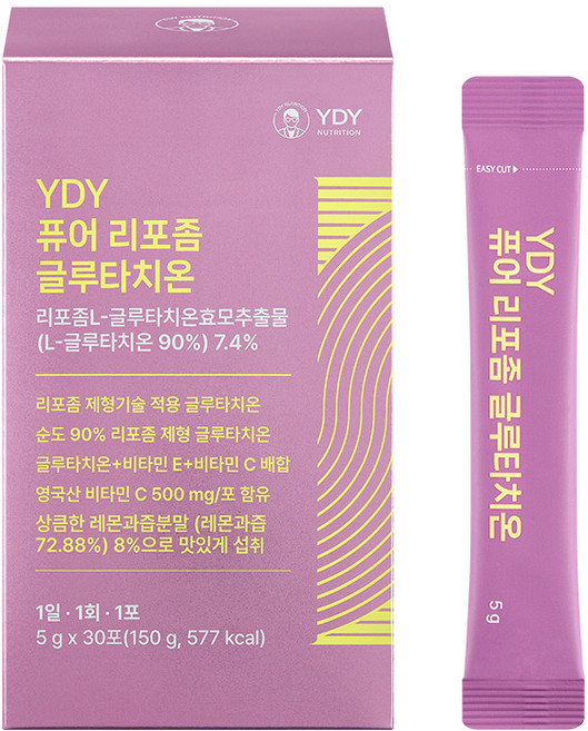 YDY 퓨어 리포좀 글루타치온, 1개, 30회분