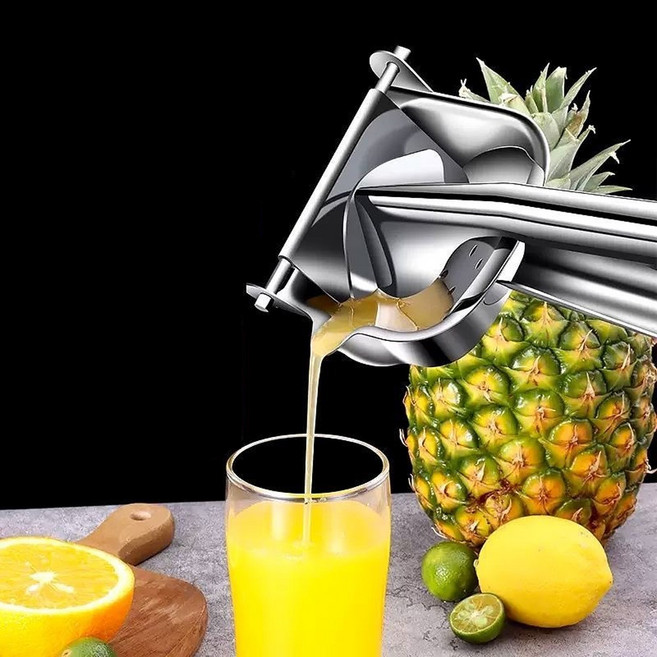 투데이리빙 대형 스텐 수동 착즙기 과일 스퀴져 레몬 스퀴즈 과즙 원액 즙짜기 쥬스 짜개 오렌지 프레스 주방 조리 도구, 1개, 200ml