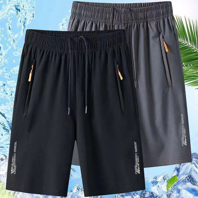 swygsqql 1+1 7부 와이드 헬스 반바지 여름 캐주얼 얇은 운동 남자 반바지 운동반바지