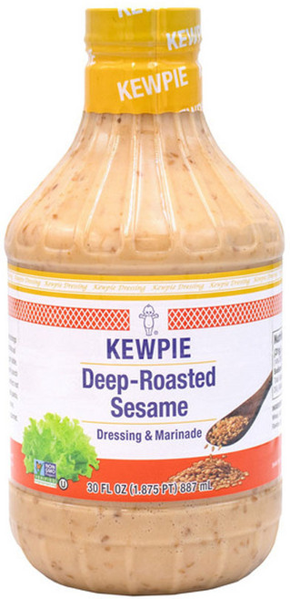 큐피 크리미 딥 로스트 참깨 드레싱 & 마리네이드 참깨 샐러드 소스 Kewpie Creamy, 1개, 887ml