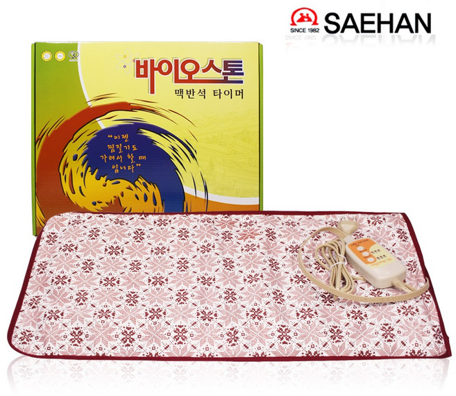 새한전자 찜질기 허리 어깨 무릎 중형 대형 5종, 01_맥반석 타이머