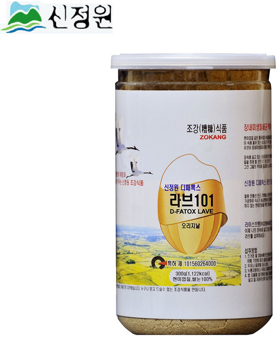 조강식품 라브 101 식이섬유 현미껍질, 350g, 1개