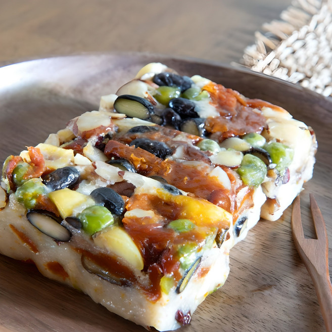 오복떡본가 현미 영양떡 영양찰떡 3종 스테비아떡 제로슈가 저염 저당 떡 개별포장, 75g, 10개