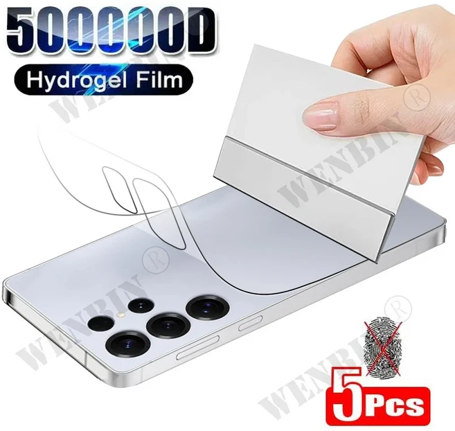 삼성 갤럭시 S22 5pcs 울트라 A56 하이드로겔 필름 A36 호환 S25, For Galaxy S22 Ultra, 1세트