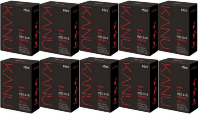 카누 다크로스트10T+10개입/마일드로스트/다크로스트100T/라떼/더블샷라떼, 다크로스트 아메리카노10T+10통, 100개