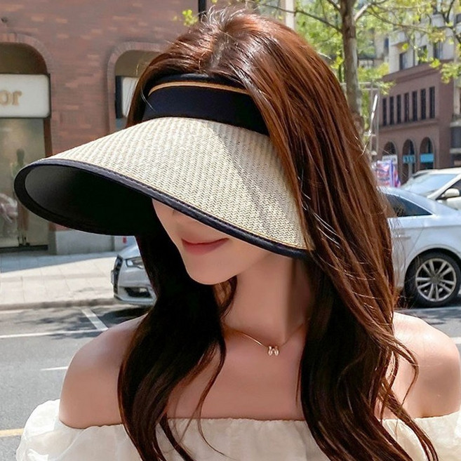 에스핀 자외선 차단 썬캡 선캡 햇빛가리개 여성모자