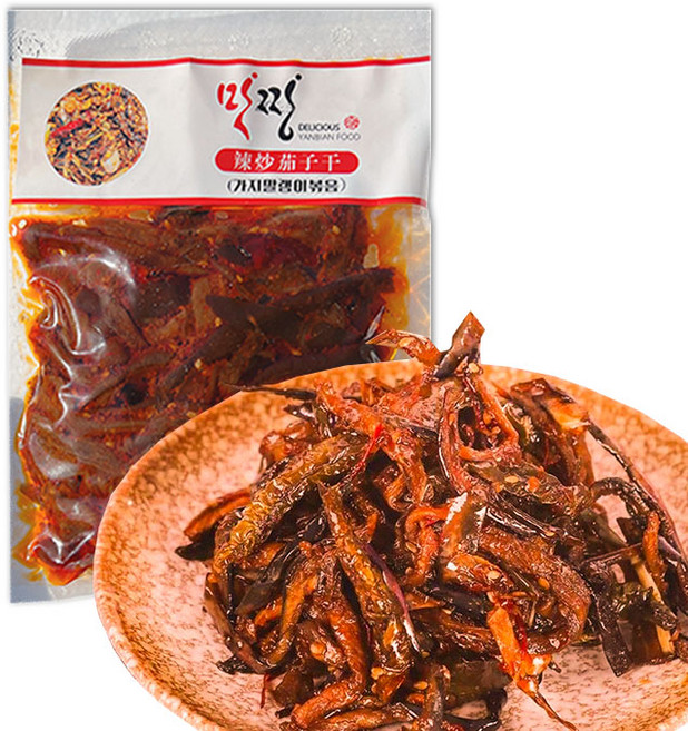 대신푸드몰 연변식 가지무침반찬, 1개, 200g