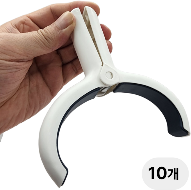 티모아리스 자국없는 방풍 특대형 빨래집게, 10개, 혼합