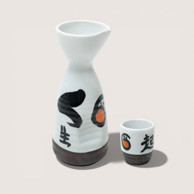 소월상점 후쿠 블리스 도자 도쿠리 290ml 오마카세, 블링035_소주잔(해) 하이토-100대체