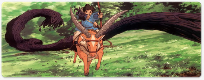 지브리스튜디오 굿즈 L 2XL 마우스장패드, AN지브_03 L(800x300x4mm), 1개