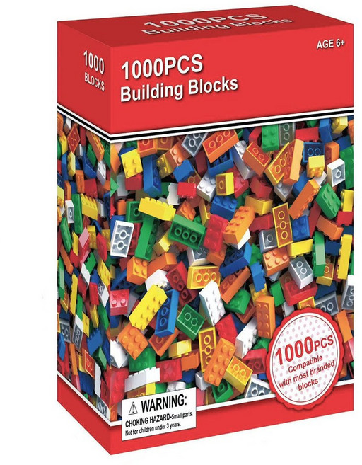 리필블록 1000피스 레고호환블록, 1세트