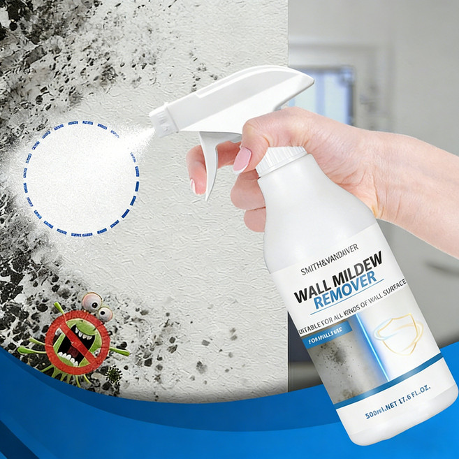 FATTTS 초강력 곰팡이 제거 벽지 집벽 욕실 화장실 스프레이 곰팡이제거제 국내배송, 1개, 500ml