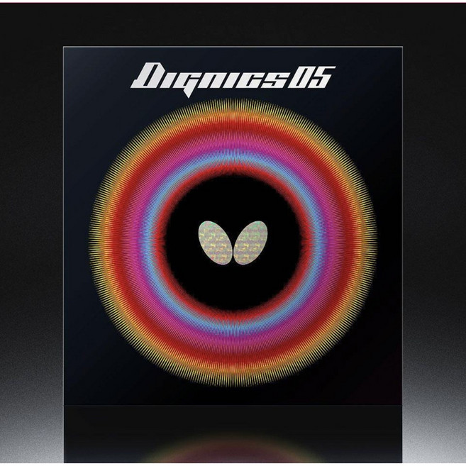 버터플라이 디그닉스05 러버, 검정 2.1mm, 1개