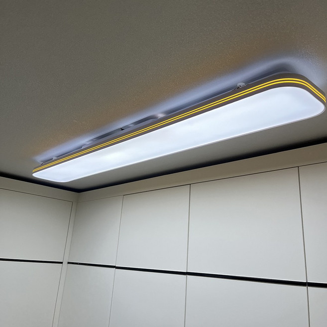 포유 국산 LED 주방등 하이엔드 골드 60W 주방 조명