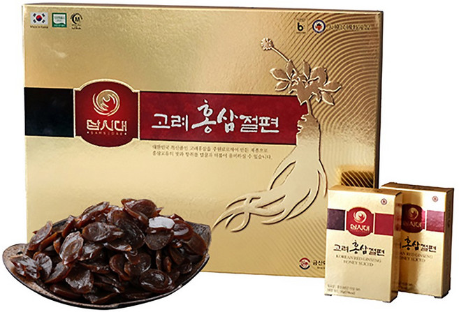 삼시대 고려 홍삼 절편 선물세트 (20g x 10개), 200g, 1개