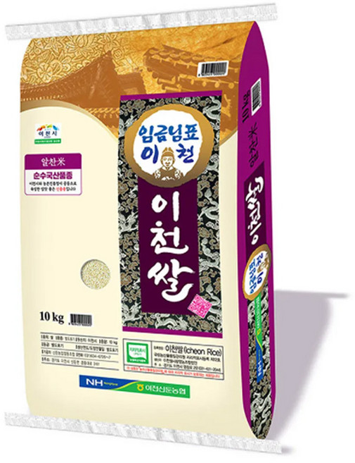 25년햅쌀 이천쌀 10kg 알찬미 상등급, 1개, 1