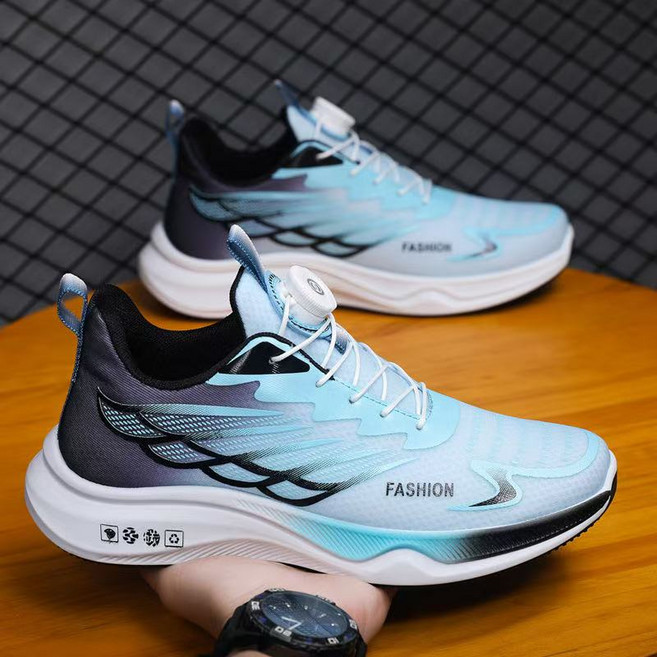 자칠 남성용 에어쿠션 런닝화 워킹화 편안한 운동화 경량 다이얼 스포츠화