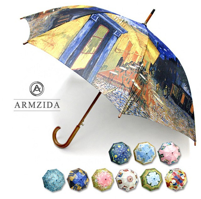 아름지다 명화 자동장우산