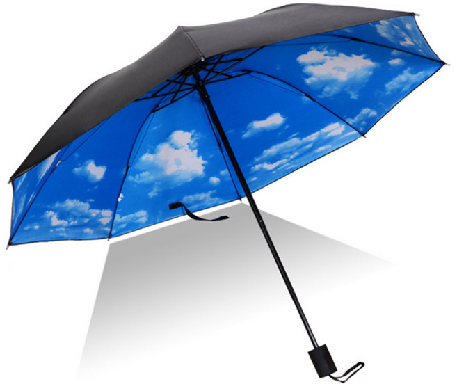 리예 고급형 자외선 차단 암막 우산 휴대용