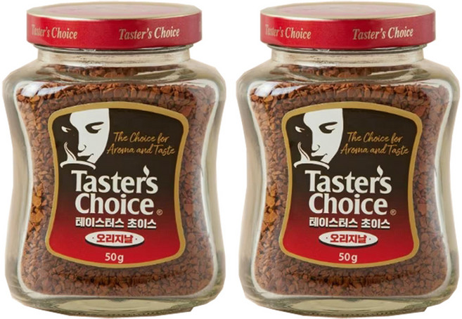네스카페 테이스터스 초이스 오리지날 50g x 2병, 2개, 1개입