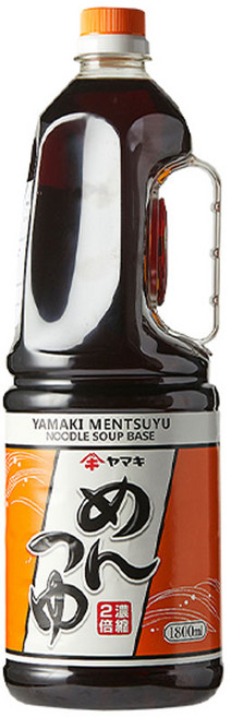 야마끼 멘쯔유 멘츠유 1.8L, 1개