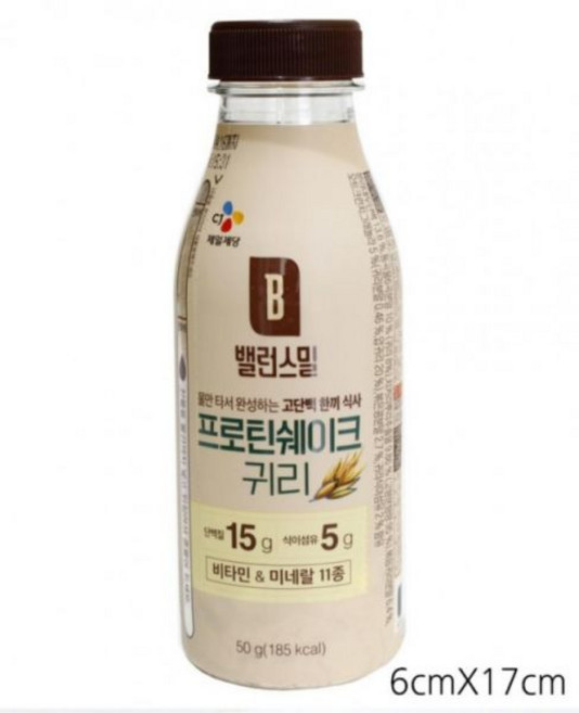 좋은 밸런스밀 귀리 프로틴 쉐이크 10개 식사대용 선식