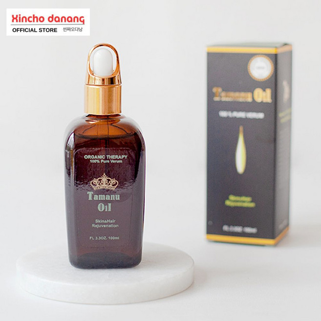 타마누오일 유기농 식물성 냉압착 스킨 케어 베트남 나트랑 달랏 푸꾸옥 다낭여행 100ml, 1개
