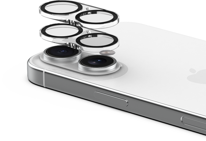 아이쉘 고경도 카메라 풀커버 강화유리 보호 필름, 2개