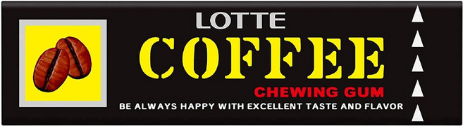롯데 커피껌 일본, 15개