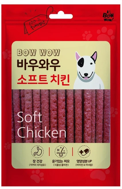 산책시 질병예방 멸균 지퍼백포장 개간식 3개 기호성좋은 사료 씹기편한 강아지가, 없음 - 쿠팡