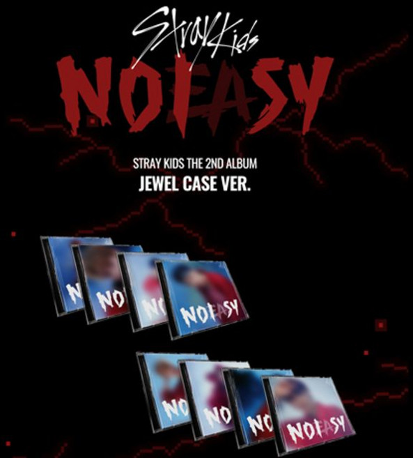 핫트랙스 STRAY KIDS(스트레이 키즈) - NOEASY [정규 2집] [Jewel Case Ver]
