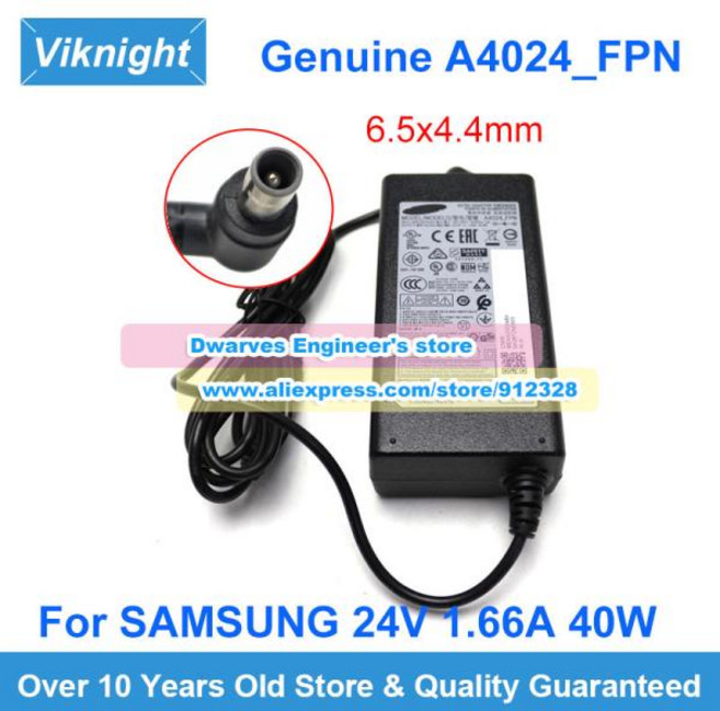 새로운 A4024FPN 사운드바 AC 어댑터 24V 1.66A 삼성 HW K450 HW-H750 HW-N450 HW-K650 HW-K550 HW-J550 HW-Q60R HW-M4, 01 NO power cord, 01 CHINA