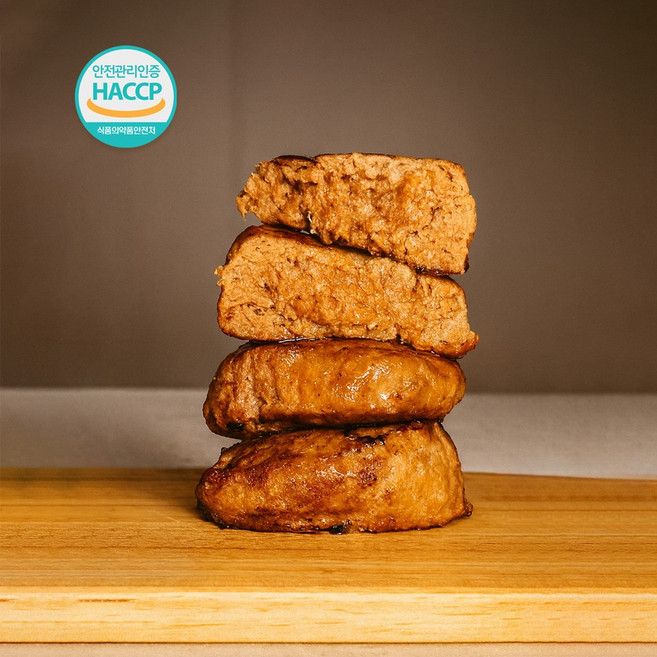 함박스테이크 떡갈비 5kg 업소용 냉동 한돈 소고기 통통이함박, 50개, 100g