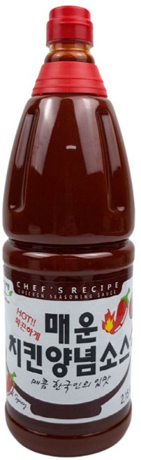 미담채 매운치킨양념소스, 2.2kg, 1개