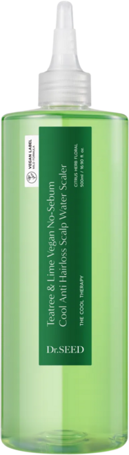 닥터시드 티트리 앤 라임 비건 지성케어 쿨 탈모 두피 워터 스케일러 시트러스 허브 플로럴 향, 500ml, 1개