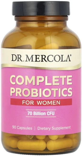 Dr. Mercola 여성용 컴플리트 프로바이오틱 700억CFU 캡슐 90정, DrMercola여성용컴플리트프로바이오틱700억CFU캡, 1개 - 쿠팡