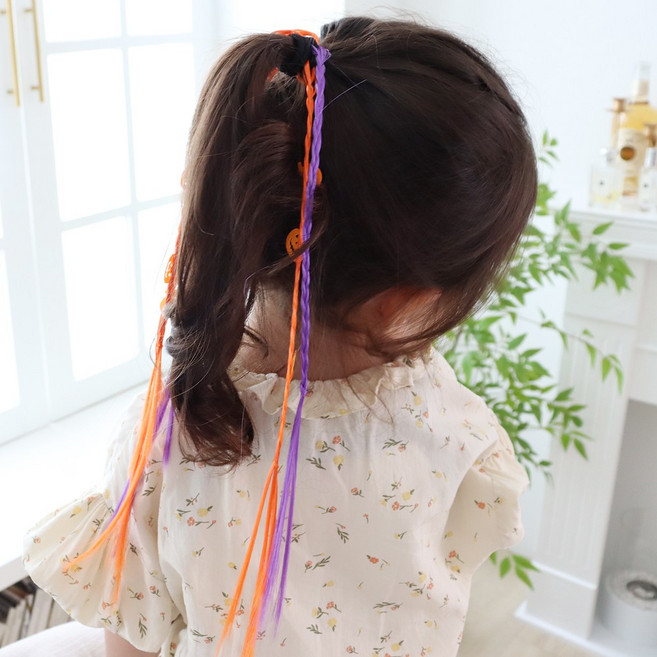 채니봉봉 할로윈 블링블링 브릿지 집게핀 유아헤어핀