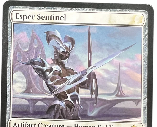 JeskaWill CMR EsperSentine Fierce Mana Vault 2x2 경계선 없는 Holo TCG 마법 프록시 영어 카드 품질 트, 05 Esper Sentine reg