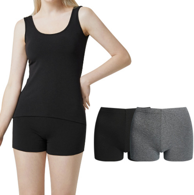 국산 2부 기모속바지 3P 히트킹 제이모던