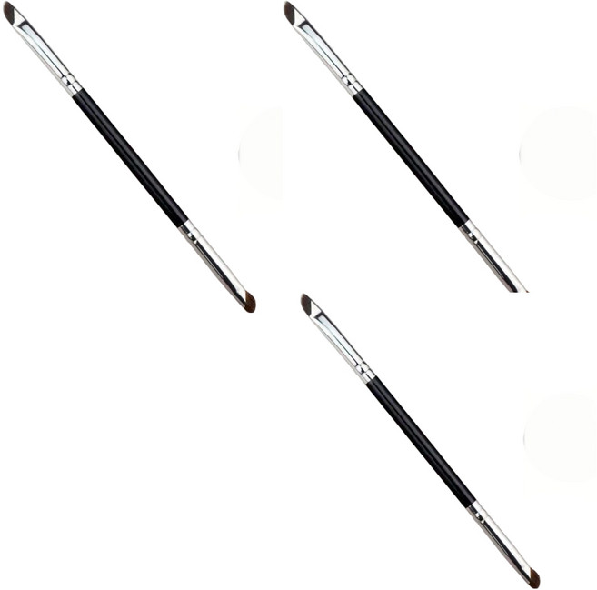 코코링하우스 애교살브러쉬, 3개, 블랙