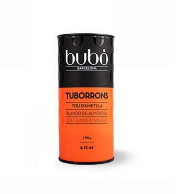 스페인 부보 바로셀로나 BUBO SOFT ALMOND NOUGAT 소프트 아몬드 누가 초콜릿, 1개, 140g
