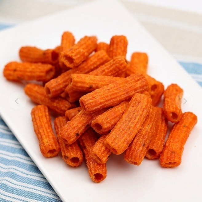 달콤 쌀 떡볶이 과자 매콤 떡볶이 과자 떡볶이스낵 대용량 간식, 1g, 1개