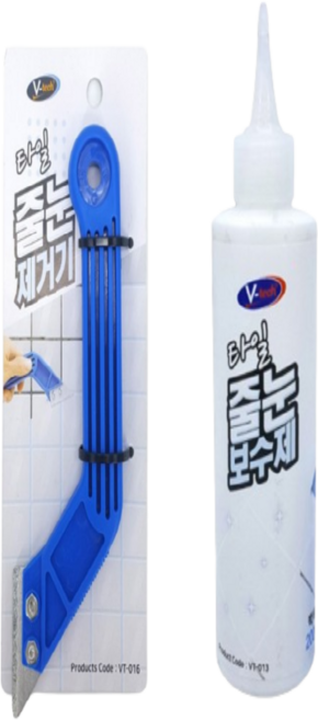 타일줄눈 보수 세트 보수제 줄눈제거기, 3개